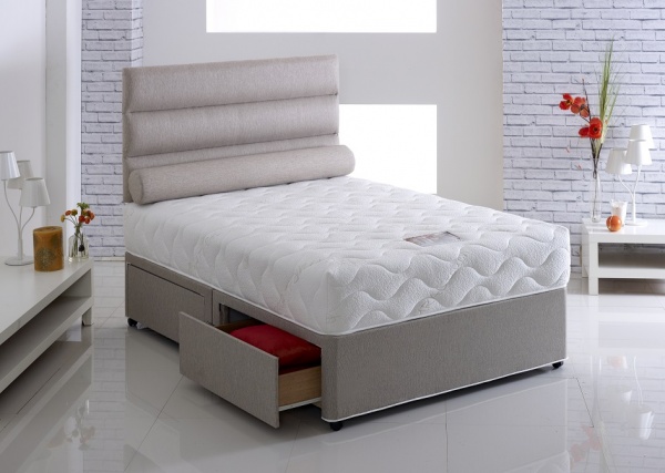 Vogue Helix Harmony 1000 Pocket Spring Encapsulated Divan Bed Set