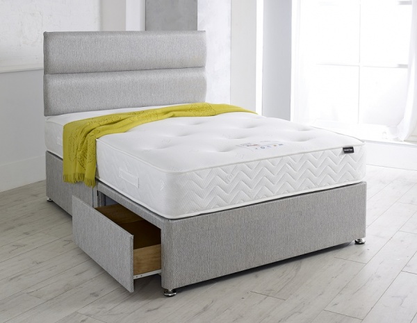 Repose Splendour 1000 Pocket Spring Cool Touch Soft Fabric Divan