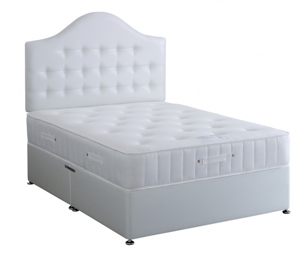 Bedmaster Quartz 3000 Pocket Sprung Memory Foam Divan Bed Set