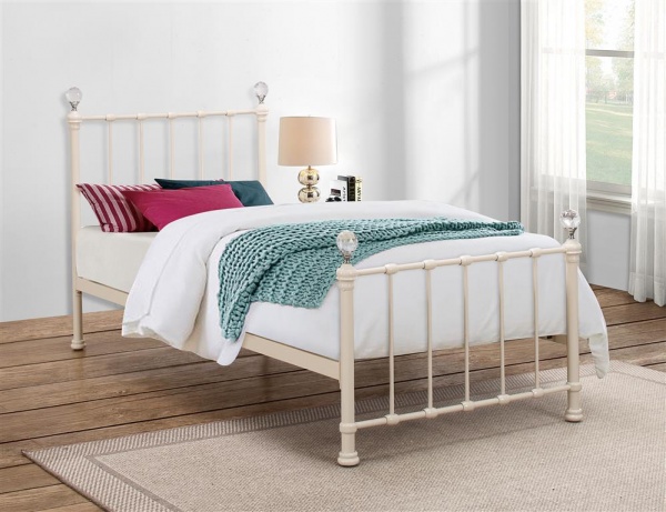 Colored metal bed deals frame