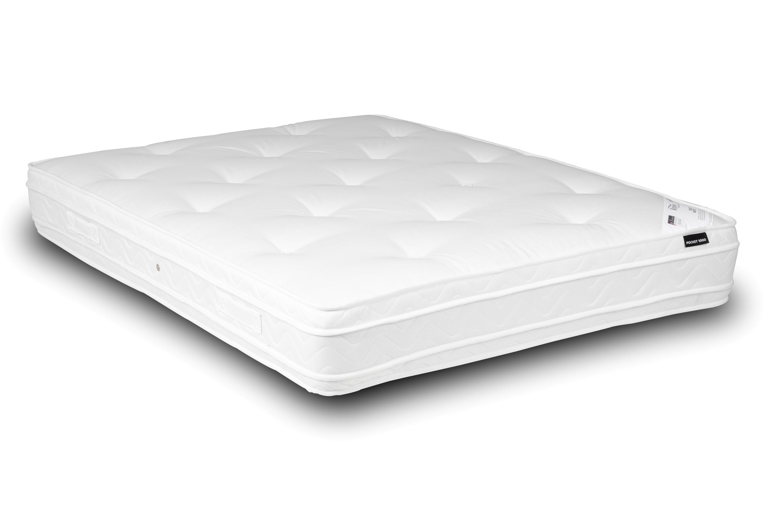 Repose Pocket Master Orthopaedic Double Pillow Top 1500 Reinforced Spring Unit Mattress Best Beds Direct