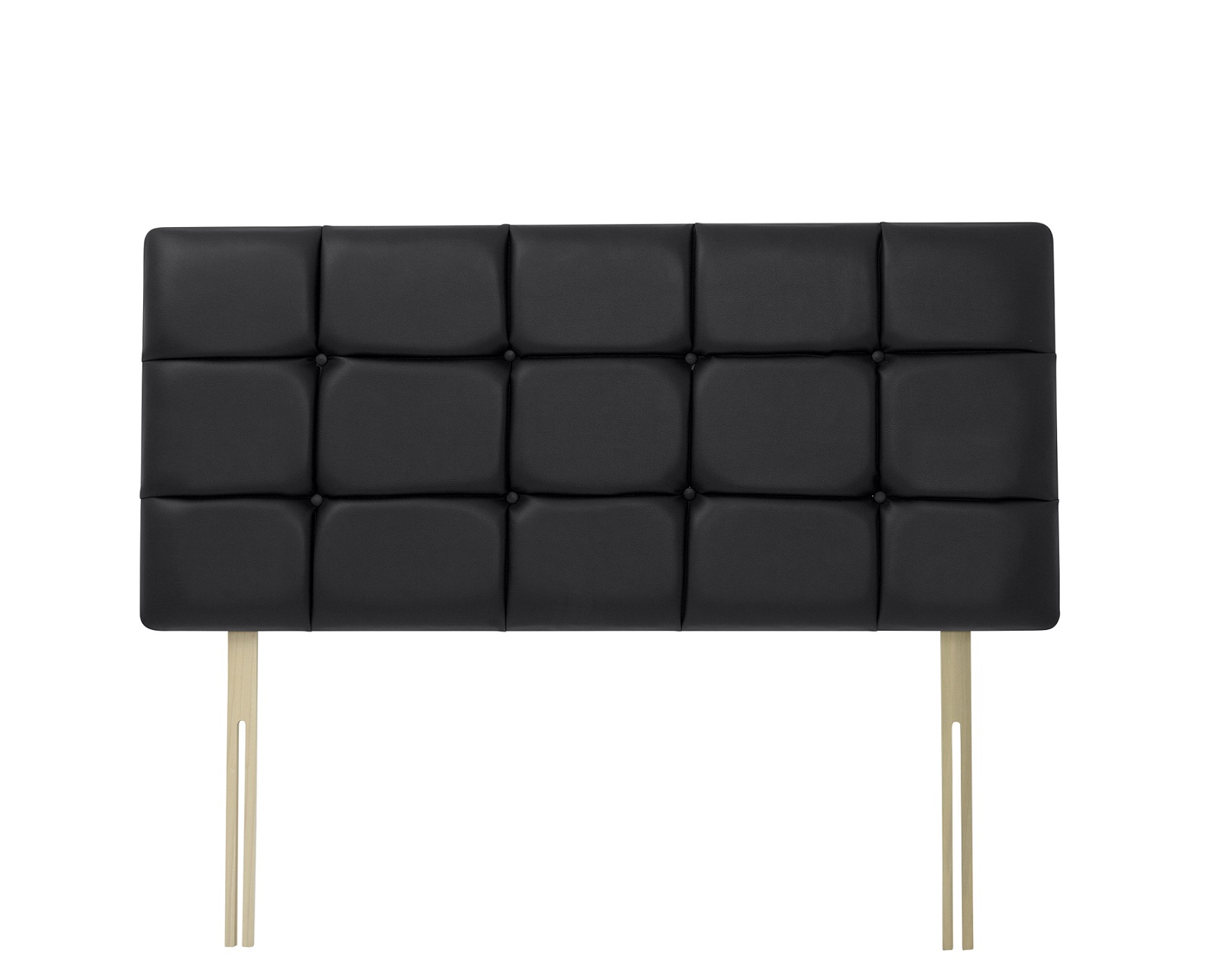 White leather headboard deals