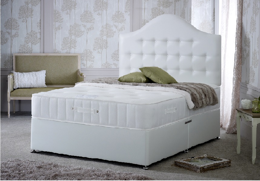 Bedmaster Quartz 3000 Pocket Sprung Memory Foam Divan Bed Set