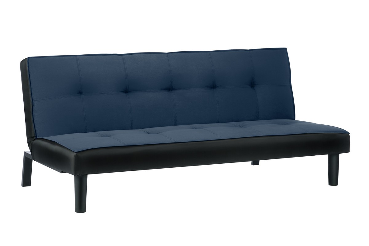 Otto Midnight Fabric Sofa Bed Best Beds Direct