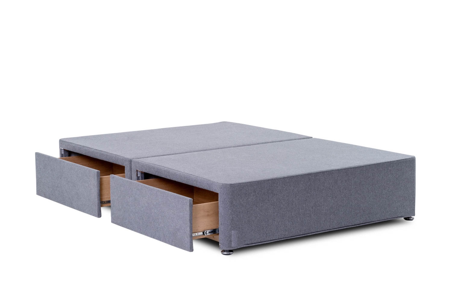 Vogue Premium Reinforced Divan Base with Wooden Regal Legs