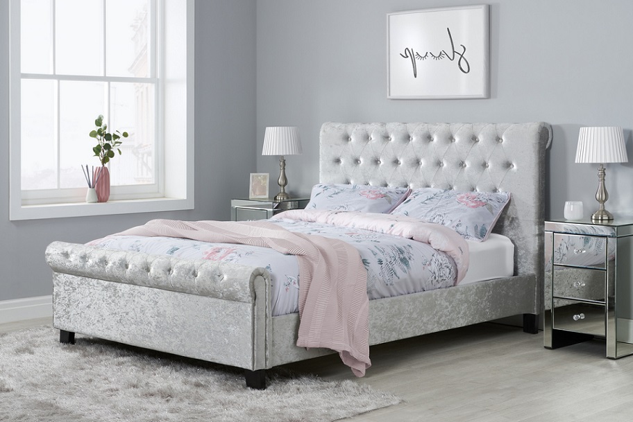 Birlea Sienna Chesterfield Sleigh Bed Frame