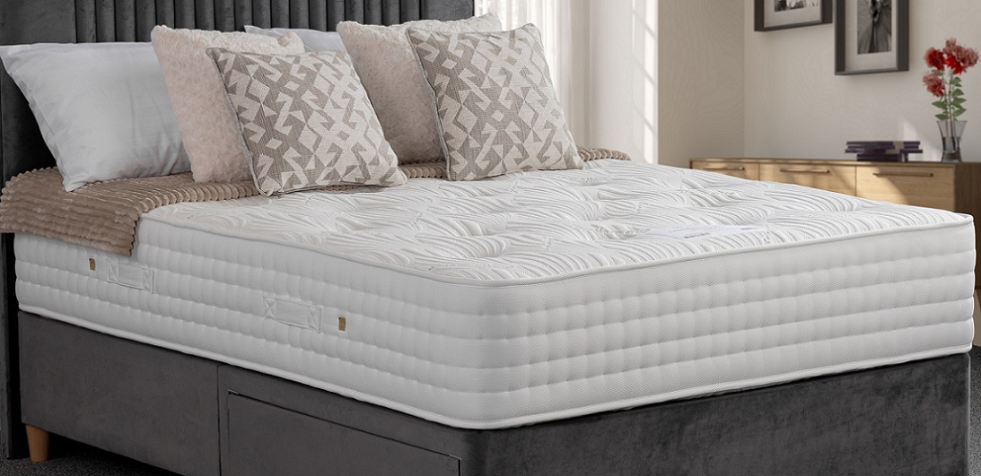 Sweet Dreams Cashmere Ortho 2000 Pocket Sprung Divan Bed Set