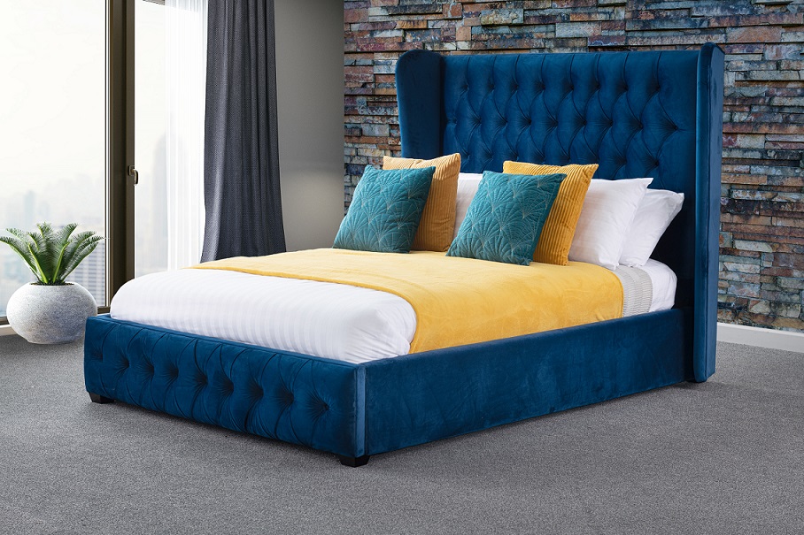 Sweet Dreams Fantasy Upholstered Fabric Bed Frame