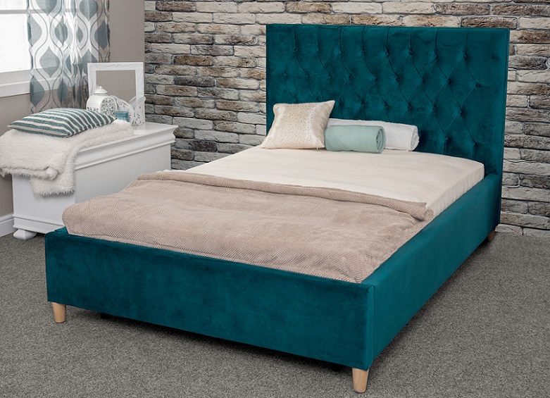 Sweet Dreams Layla Upholstered Fabric Bed Frame