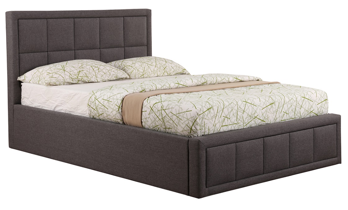 Sweet Dreams Sia Upholstered Fabric Ottoman Bed Frame