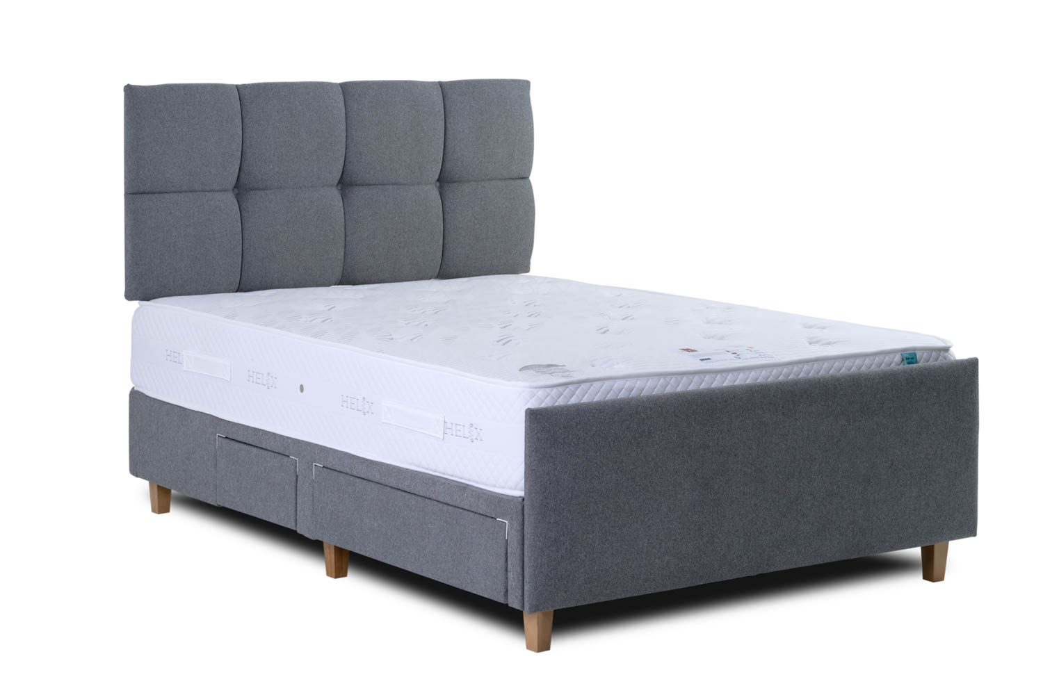 Vogue Hayle Upholstered Fabric Bed Frame