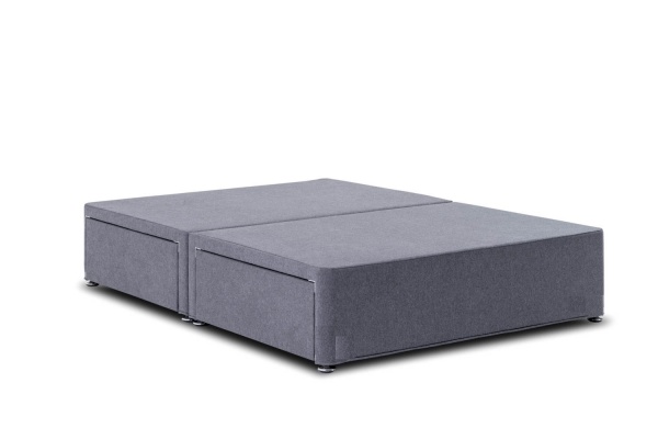 Vogue Premium Reinforced Divan Base with Wooden Bun Feet