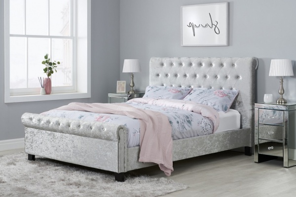 Birlea Sienna Chesterfield Sleigh Bed Frame