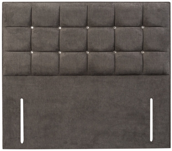 Sweet Dreams Glamour Upholstered Fabric Floor Standing Headboard