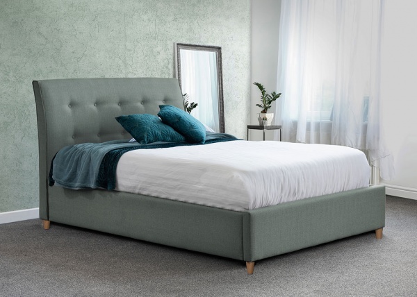Sweet Dreams Harper Upholstered Fabric Bed Frame