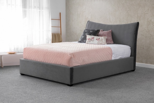 Sweet Dreams Poppy Upholstered Fabric Bed Frame
